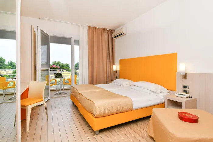 Die komfortablen Hotelzimmer