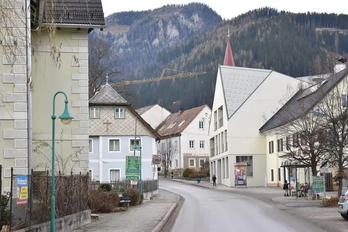 Im Zentrum von Aflenz Kurort finden sich einige Immobilien von Stefan Pierer