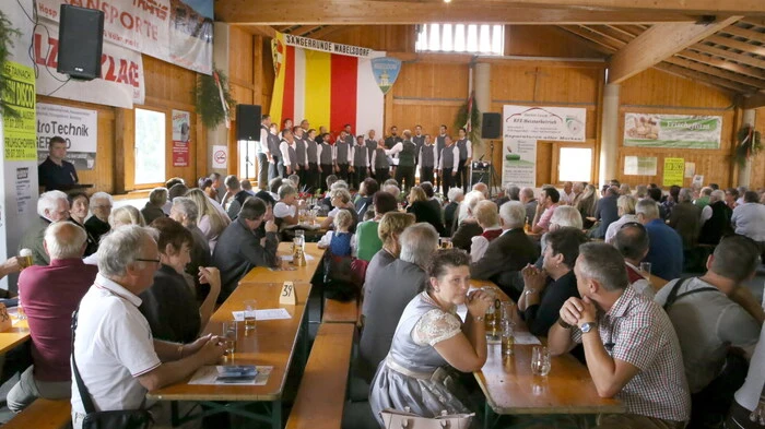 Ganz Wabelsdorf war am Sonntag auf den Beinen, um beim Wabelsdorfer Sängerfest dabei zu sein.