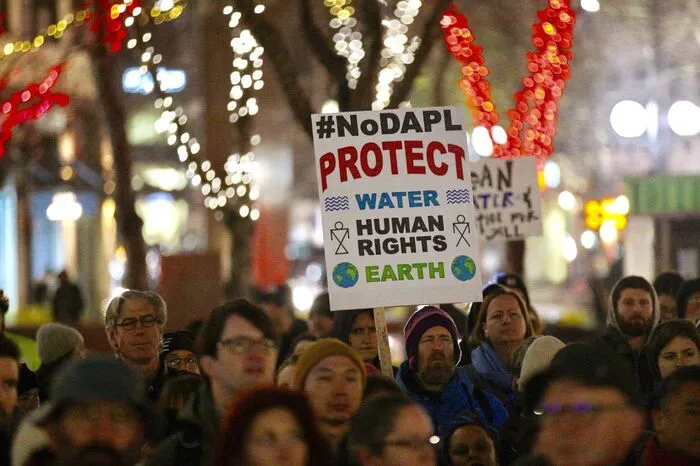 Auch die jüngsten Proteste...