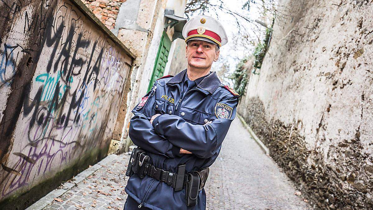 Horst Jessenitschnig will mehr Farbe ins Stadtpolizeikommando bringen