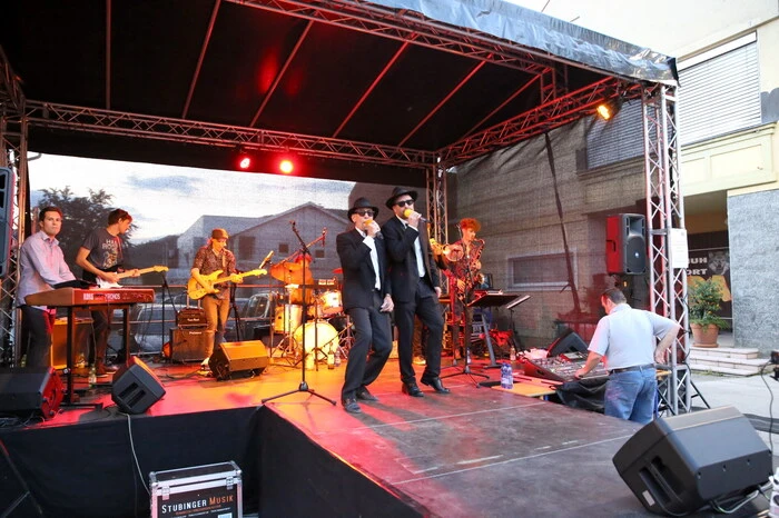 ...sowie der „Blues Brothers“.