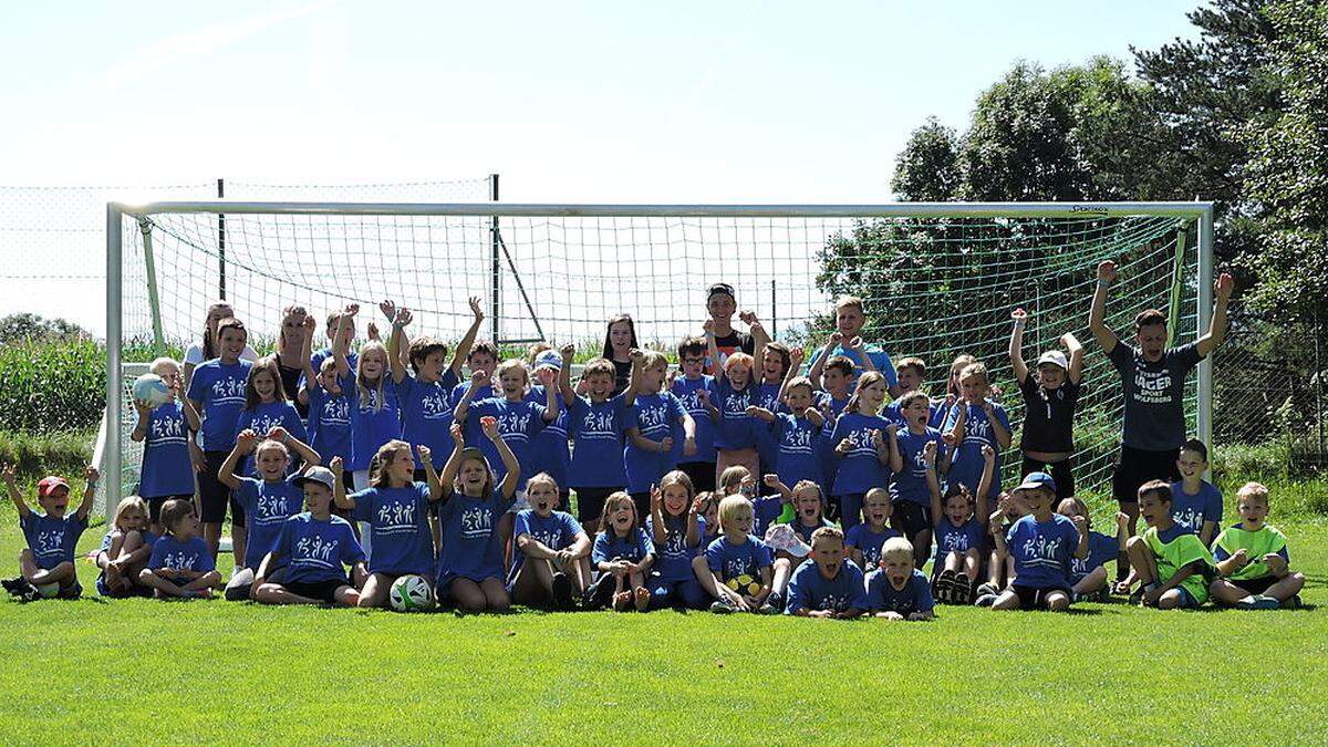 Spiel und Spaß stehen beim Sommercamp des Vereins „KärntenKids – Xsund bewegen“ im Vordergrund