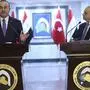 Cavusoglu und al-Hakim