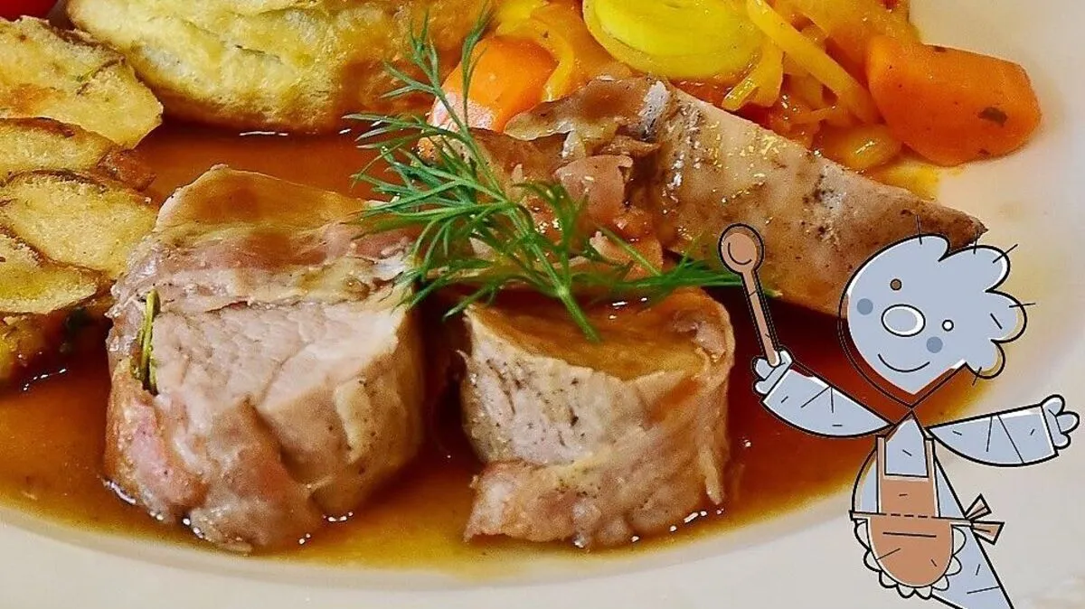 Schweinsfilet mit Estragonsauce (Symbolbild)