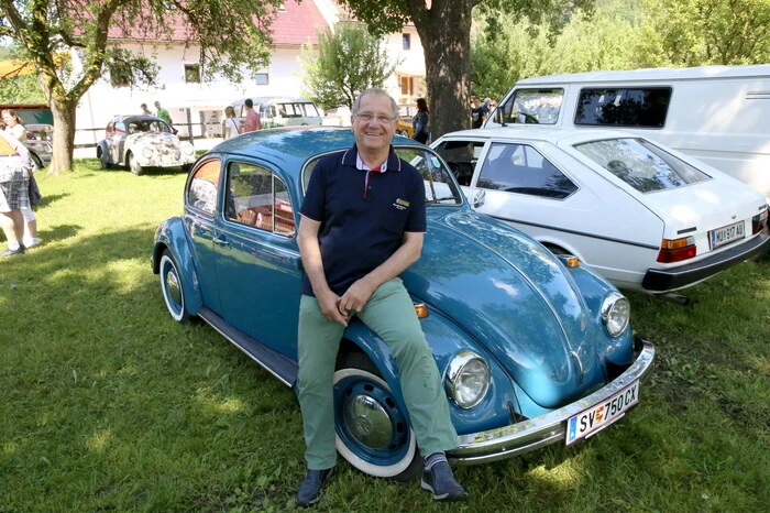 Auch heuer beim Treffen mit dabei: Bürgermeister Herbert Kuss