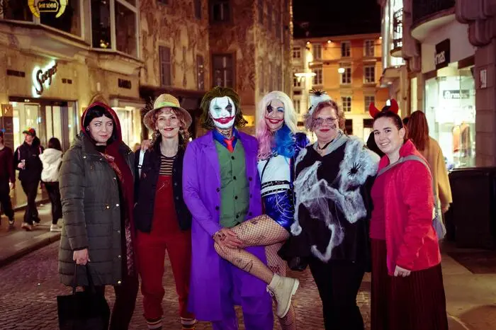 Auch Joker suchte die Stadt heim