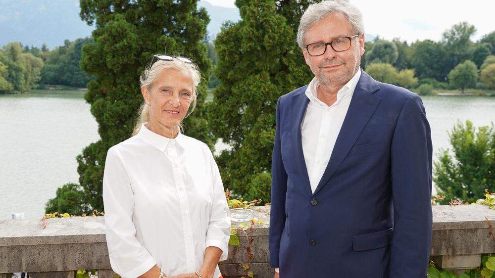 Fernsehdirektorin Kathrin Zechner und ORF-Generaldirektor Alexander Wrabetz.