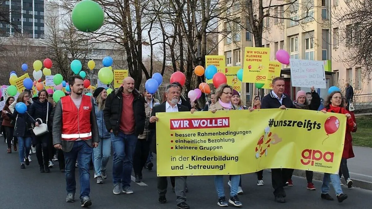 Protestiert werde so lange, bis sich etwas ändert – so die Ankündigung