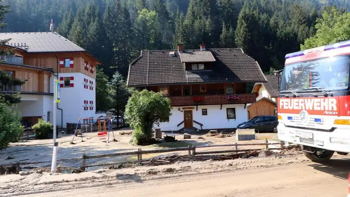 Im Juli 2022 wurde Bad Kleinkirchheim aufgrund von Überschwemmungen schwer in Mitleidenschaft gezogen