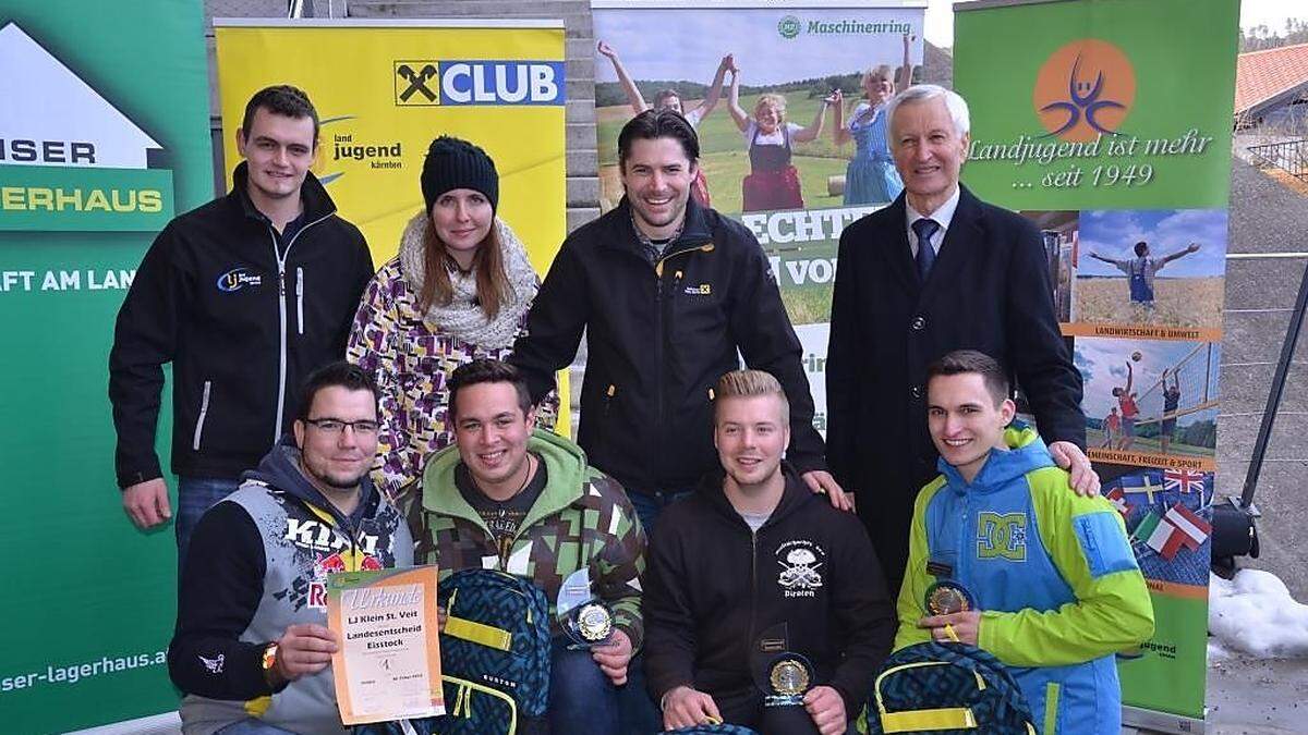 Das Siegerteam der Landjugend Klein St. Veit