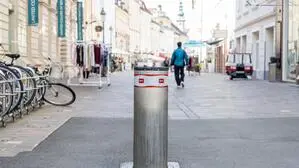 Die Stadt Klagenfurt diskutiert über die Errichtung permanenter Terror-Sperren., wie sie beispielsweise schon am Alten Platz angebracht sind