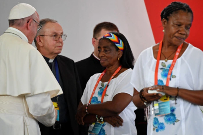 Fotos von der bewegenden Feier in Villavicencio.