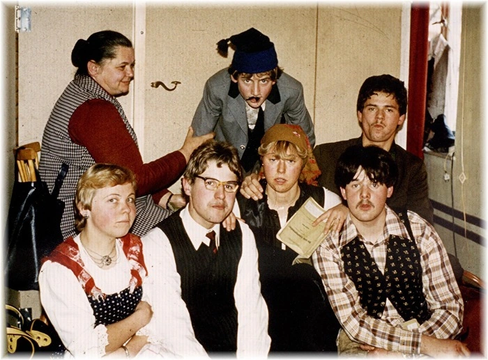 Gruppenfoto aus den ersten Jahren