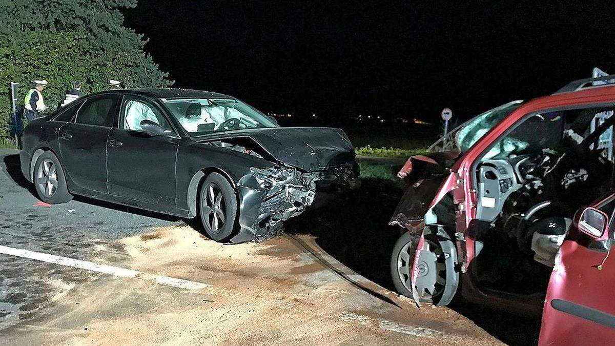 Bei dem Unfall wurde zwei unbeteiligte Klagenfurter lebensgefährlich verletzt