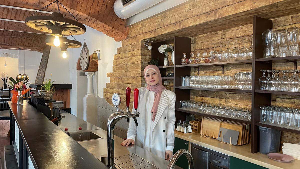 Khava Rezvanova (26) hat Mitte Februar ihr eigenes Restaurant eröffnet