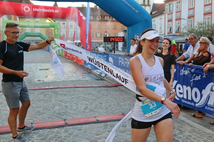 Bei den Damen war im Halbmarathon Eva Reitbauer die Schnellste.