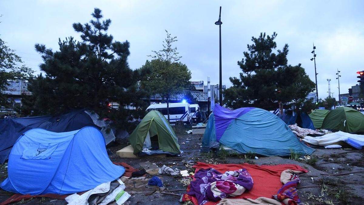 Mehrere Camps wurden geräumt.