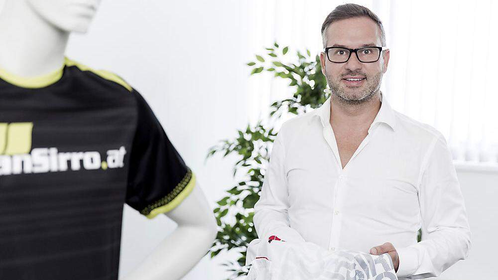 Der Südsteirer Hannes Steiner will mit seinem Start-up sanSirro den Markt für smarte Bekleidung revolutionieren