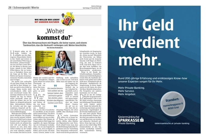 Im Vorjahr stand – anlässlich des 117-Jahre-Jubiläums – das Thema "Werte" im Vordergrund.