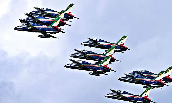 Die Frecce Tricolori zu Gast in Zeltweg