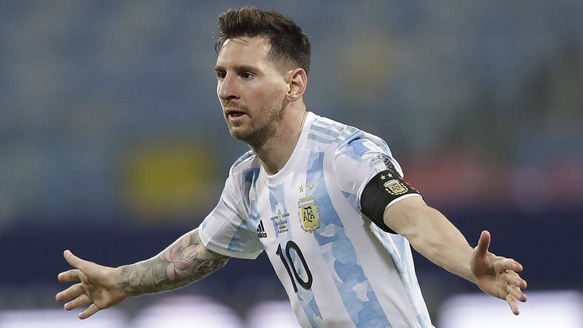 Lionel Messi spielte groß auf