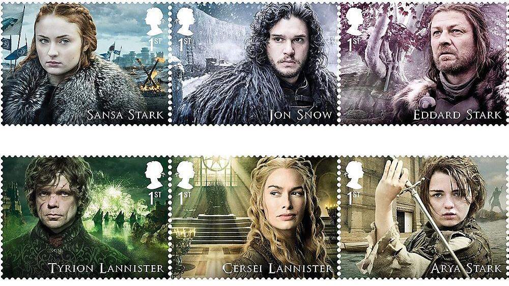 Die britische Post hat die Zeichen der Zeit erkannt: Es gibt &quot;Game of Thrones&quot;-Briefmarken