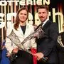 Die Vorjahressieger: Vanessa Herzog und Marcel Hirscher 