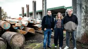 Hary Prinz, Maya Unger und Wolfgang Murnberger am Set in Gratwein