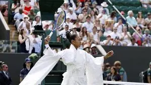 Naomi Osaka begeistert bereits vor ihrem Erstrundenmatch 