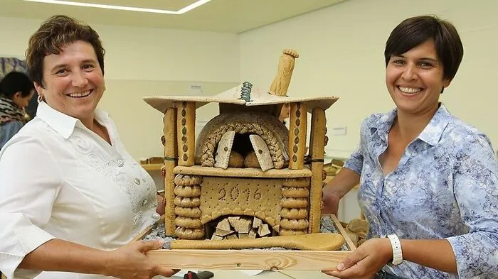 Sogar ein Brotbackofen aus Brot wurde heuer eingereicht