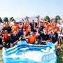 27 Freunde aus Holland: alles mit, nur kein Wasser für den Pool