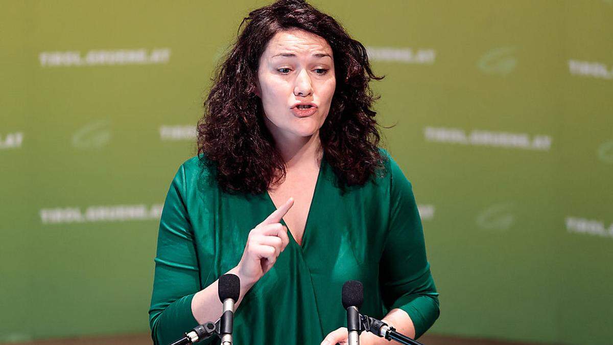 Die designierte Grüne Bundessprecherin Ingrid Felipe 