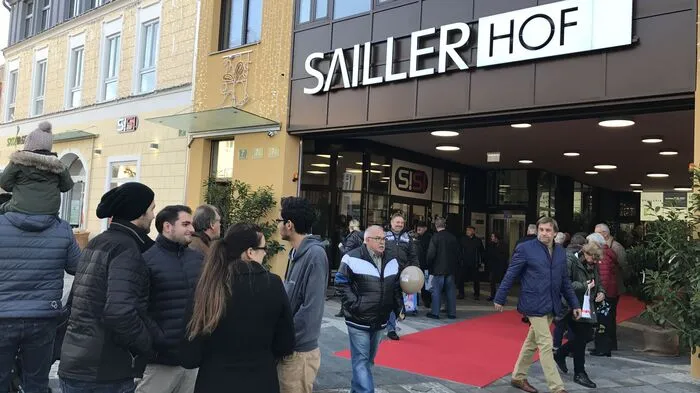 In Leibnitz wurde heute um 9 Uhr der neue Saillerhof eröffnet.