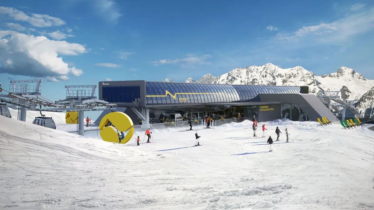 Errichtung der neuen Seilbahn durchgewunken