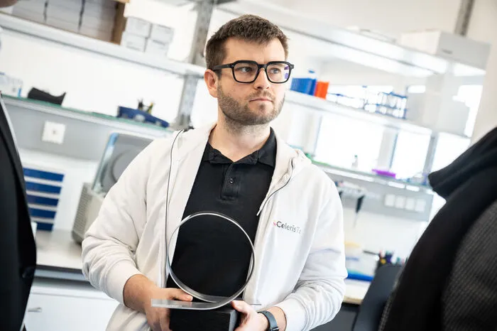 Innovationspreis für Celeris: Jakob Hohenberger, Co-Gründer und Geschäftsführer von Celeris 