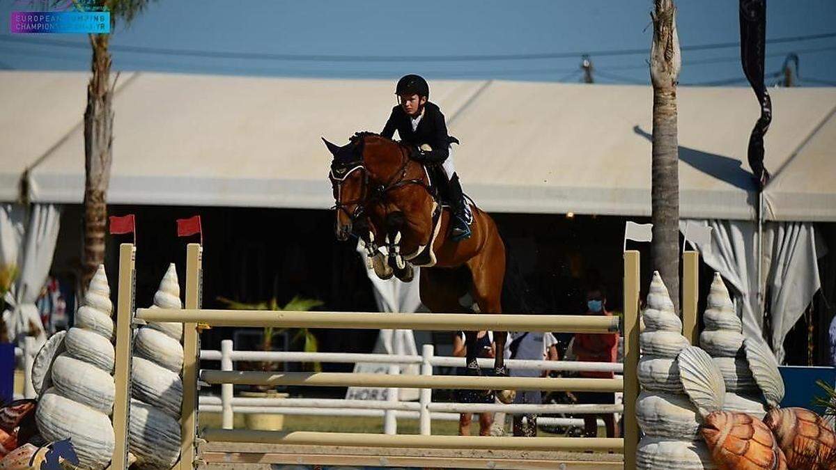 Hugo Kogelnig holte sich in Vilamoura Silber bei der Jugend-EM