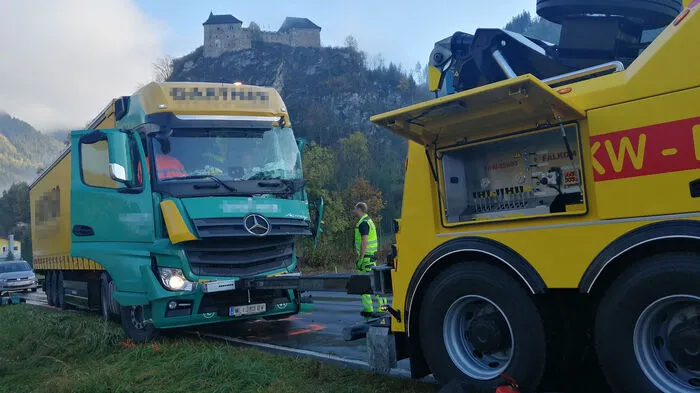 Der Unfall ereignete sich bei der Ortseinfahrt von Dürnstein.