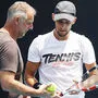 Thomas Muster und Dominic Thiem
