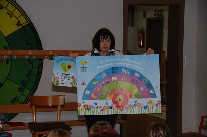 Am Beginn erzählte Viktor Ziegler sein eigens für diesen Tag geschriebenes Märchen "Der kleine Pilz", das davon erzählt, wie der Fliegenpilz seinen roten "Mantel" bekam.