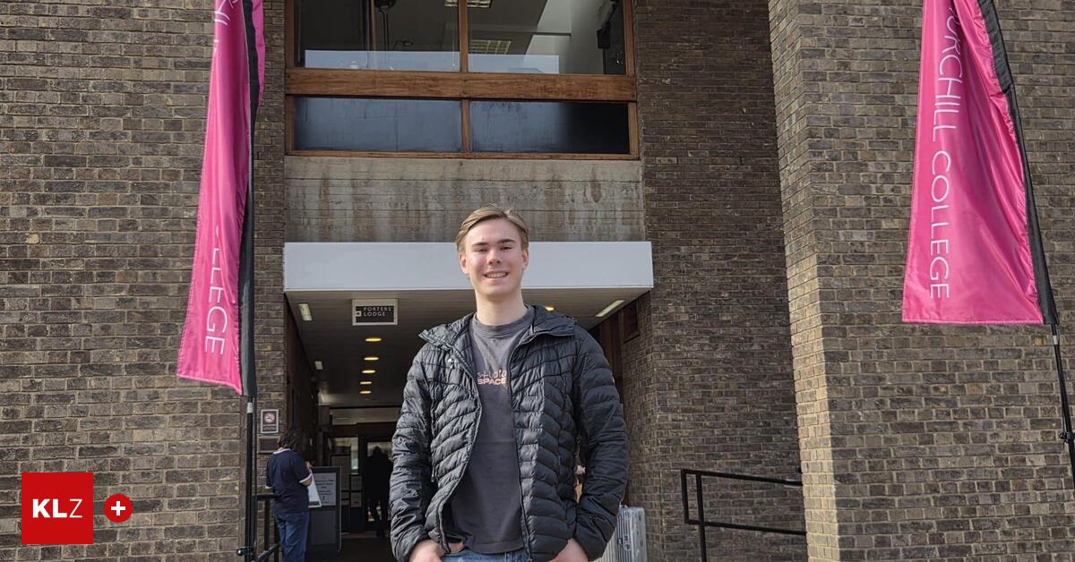 19-year-old from Carinthia celebrates acceptance to elite university