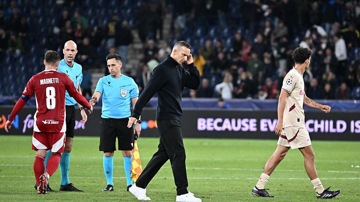 Salzburg-Cheftrainer Pepijn Lijnders will die Jugend nicht als Ausrede gelten lassen