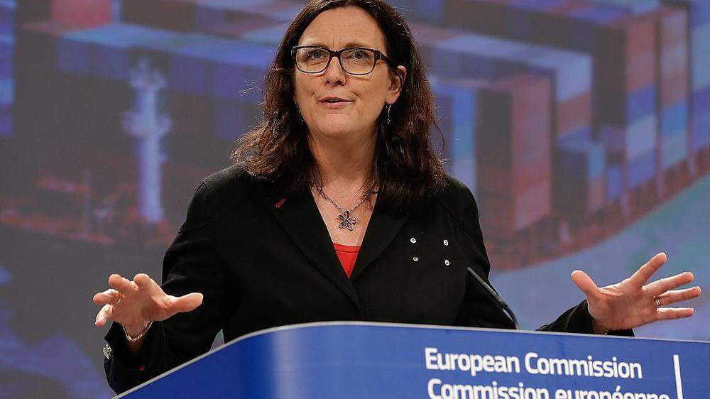 EU-Handelskommissarin Cecilia Malmström 
