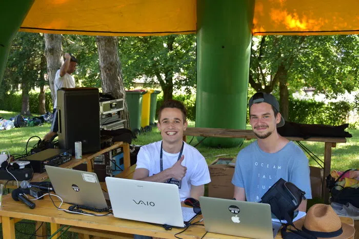 Alexander Schneider und Lukas Bachlechner sorgten für die richtige Musik.