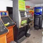 Beschlagnahmte Spielautomaten im Lager einer BH 