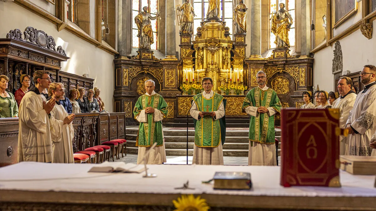 Die feierliche Eröffnung des Kirchtages fand am Sonntag statt