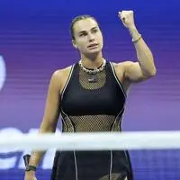 Die Belarussin Aryna Sabalenka steht zum vierten Mal in Folge im Endspiel der US Open