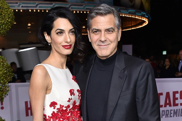 Amal Alamuddin hat dem begehrtesten Junggesellen der Welt die Flügel gestutzt und heißt jetzt Amal Clooney - hier mit ihrem George.