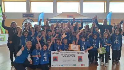 Die Schülerinnen und Schüler der Volksschule Schäffern vertreten den Bezirk beim Landesfinale am 21. Mai 2026 in Graz