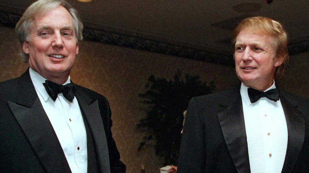 Robert (l.) und Donald Trump (1999)